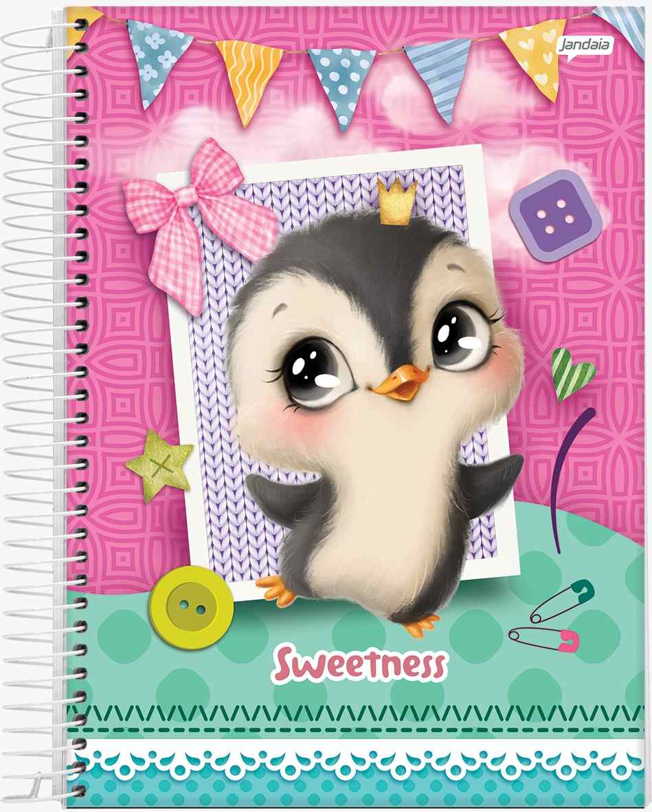 CADERNO 1X1 C.D. SWEETNESS